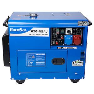 Фото - Генератор дизельний EnerSol SKDS-7EBAU