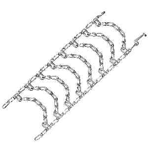 Фото - Ланцюг протиковзання для коліс підмітальних машин SEQUOIA SPS-ASC1341