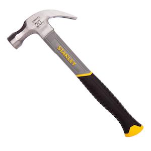 Фото - Молоток Fiberglass з вагою головки 570 г, з загнутим цвяходером STANLEY STHT0-51310