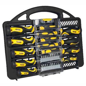 Фото - Набір викруток з тридцяти чотирьох предметів в футлярі STANLEY STHT0-62141