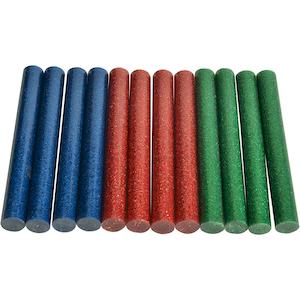 Фото №3 - Термоклей трьох кольорів (червоний, зелений, синій), низькотемпературний, для клейових пістолетів STANLEY STHT1-70436