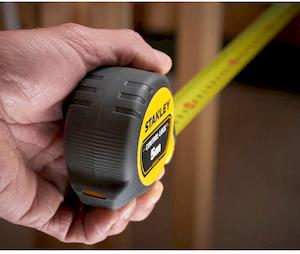 Рулетка вимірювальна CONTROL-LOCK довжиною 5 м, шириною 25 мм, в обгумованому корпусі, з подвійною шкалою STANLEY STHT37231-0 - картинка №8 Фото №8 - Рулетка вимірювальна CONTROL-LOCK довжиною 5 м, шириною 25 мм, в обгумованому корпусі, з подвійною шкалою STANLEY STHT37231-0