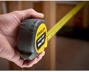 Рулетка вимірювальна CONTROL-LOCK довжиною 10 м/33, шириною 25 мм, в обгумованому корпусі, з подвійною шкалою STANLEY STHT37237-5 - картинка №7 Фото №7 - Рулетка вимірювальна CONTROL-LOCK довжиною 10 м/33, шириною 25 мм, в обгумованому корпусі, з подвійною шкалою STANLEY STHT37237-5