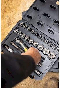 Фото №2 - Набір головок торцевих 1/2 Expert з двадцяти чотирьох предметів STANLEY STMT82830-1