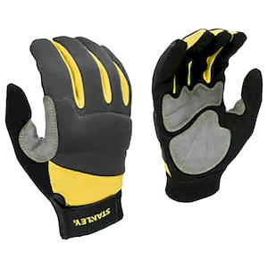 Фото - Рукавички Stanley універсальні, з додатковими накладками на долоні та пальцях STANLEY SY660L